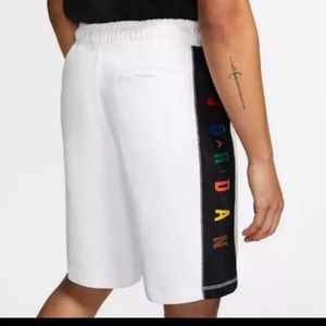 Air Jordan Fleece Shorts White